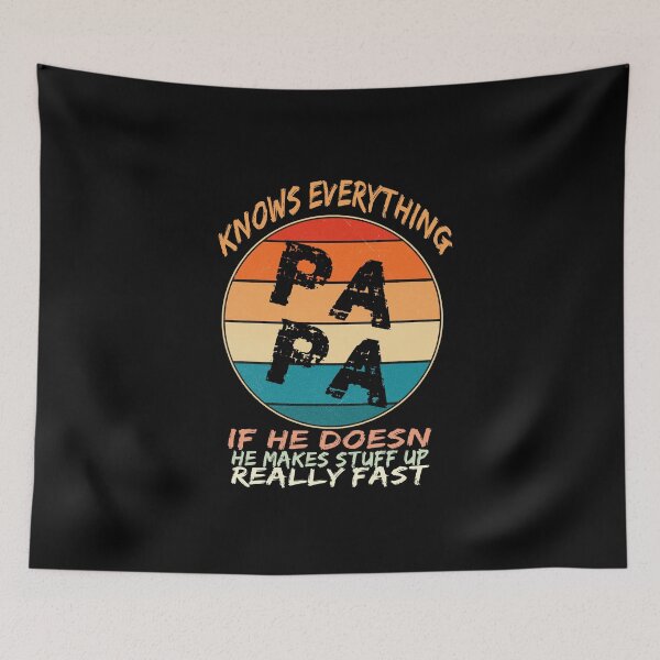 Item preview, Papa Knows Everything Funny Father's Day Papa designed and sold by STREET  STORE.