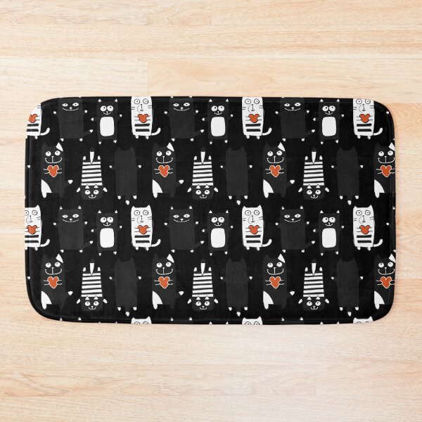 Item preview,  meaw cool cute cats black designed and sold by mando24895.