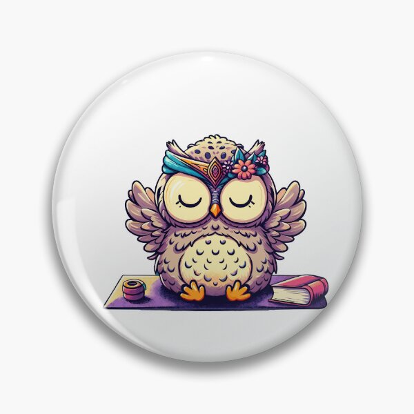 Item preview, Owl Yoga designed and sold by Designowner.
