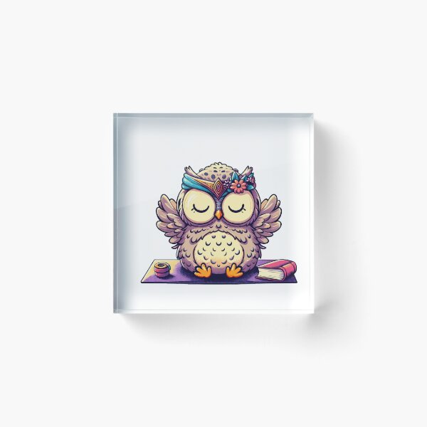 Item preview, Owl Yoga designed and sold by Designowner.