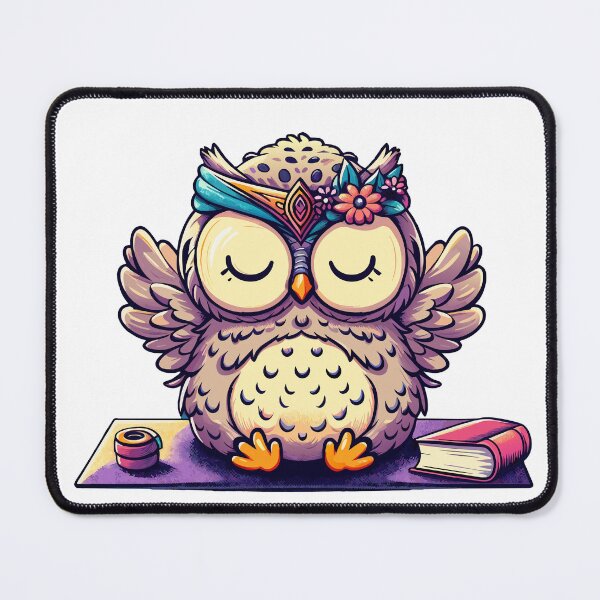 Item preview, Owl Yoga designed and sold by Designowner.