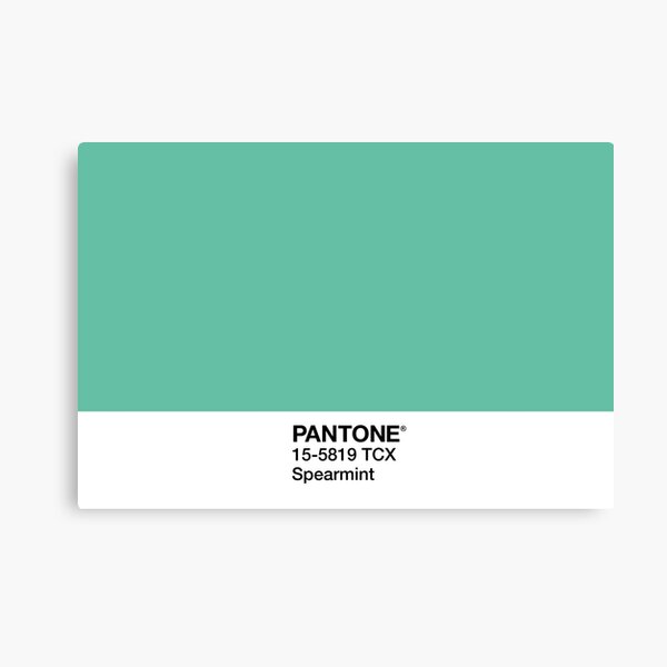 Colour Pantone Canvas Prints | Redbubble