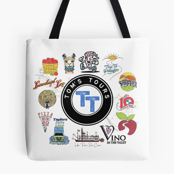 Item preview, Toms Tours Collage & Map square designed and sold by Tom’s Tours Merch.