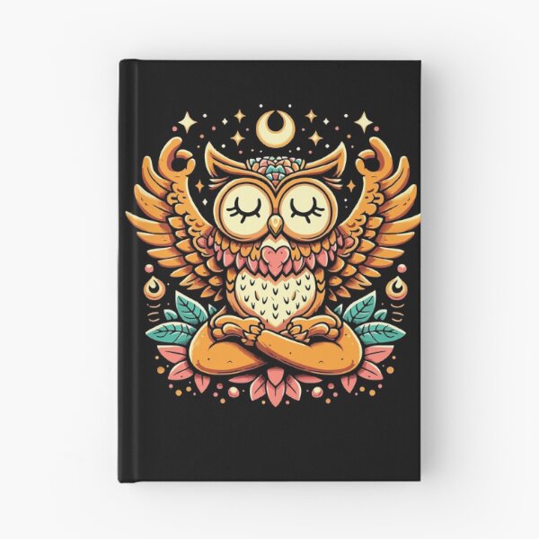 Item preview, Owl Yoga: Mystical Moonlit designed and sold by Designowner.