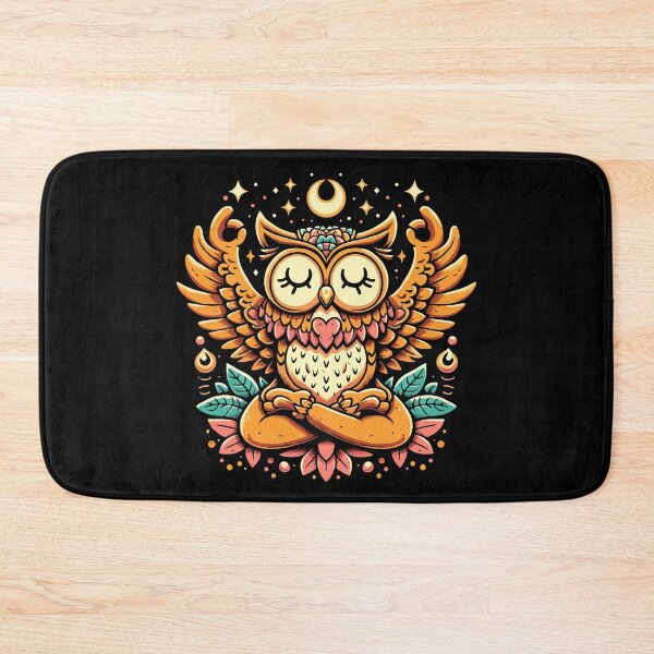 Item preview, Owl Yoga: Mystical Moonlit designed and sold by Designowner.