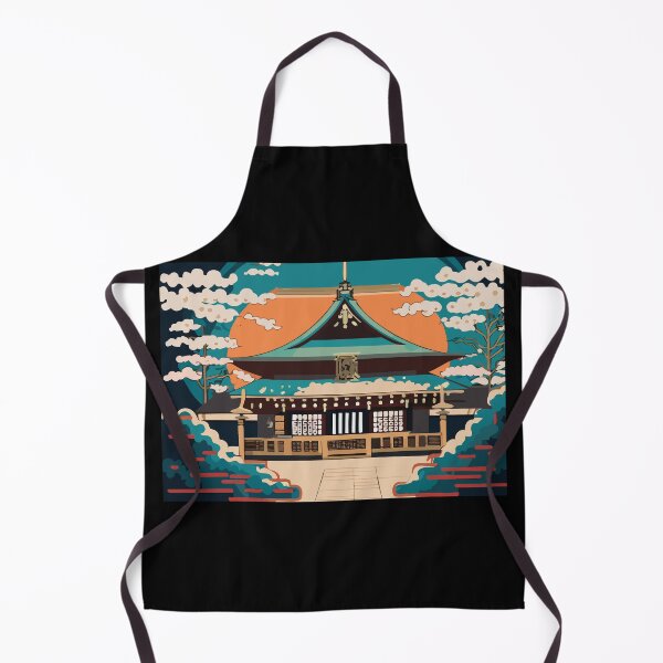 Item preview, Japanese Temple during sakura season designed and sold by simsarahbim.