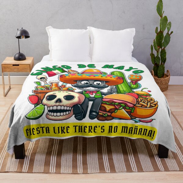 Item preview, Cinco de Mayo, fiesta like there's no mañana! designed and sold by DShirtRepublic.