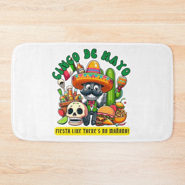 Item preview, Cinco de Mayo, fiesta like there's no mañana! designed and sold by DShirtRepublic.