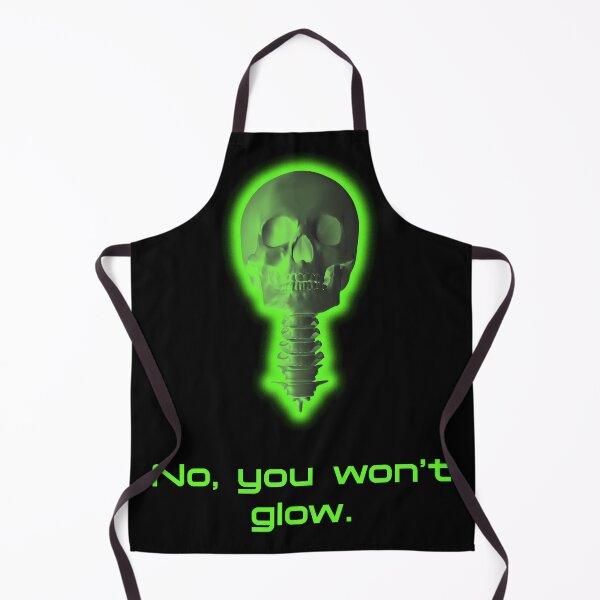 Item preview, No, You Won't Glow Radiology Tech Design designed and sold by KTSubz Faith & Fun Designs.