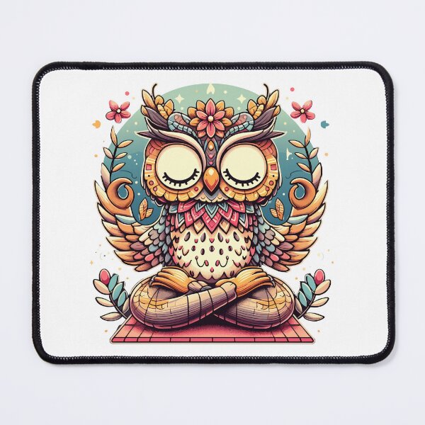 Item preview, Enchanted Forest Owl - Whimsical Nature-Inspired Artwork designed and sold by Designowner.