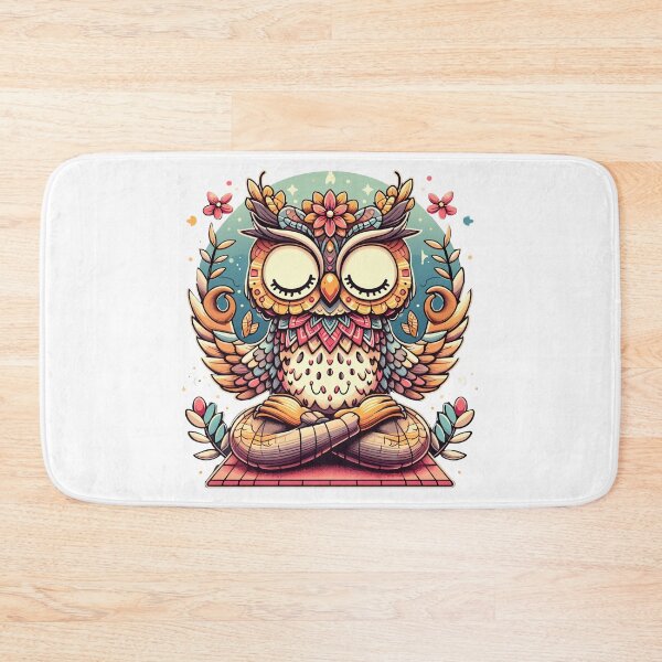Item preview, Enchanted Forest Owl - Whimsical Nature-Inspired Artwork designed and sold by Designowner.