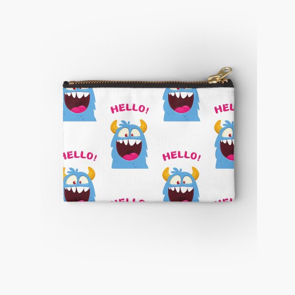Item preview, Hello baby blue monster  designed and sold by NurzZz73.