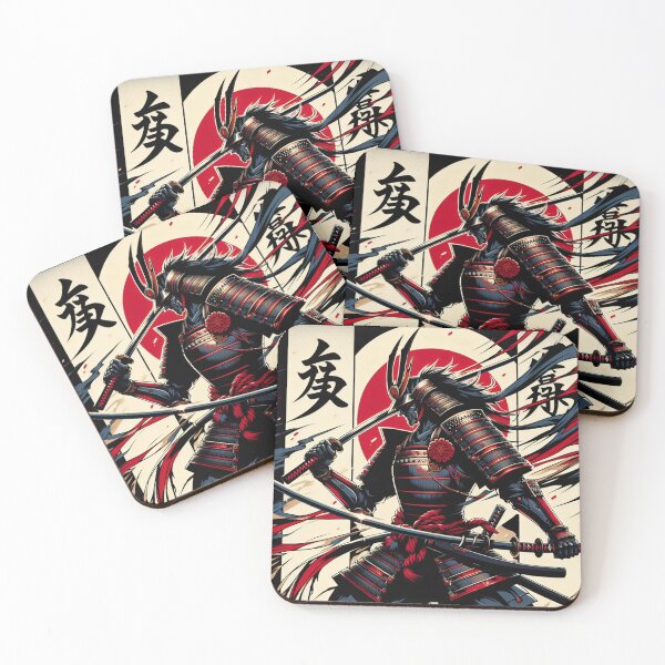 Item preview, Samurai Anime Inspired Katana Warrior designed and sold by AnalajiaDesigns.