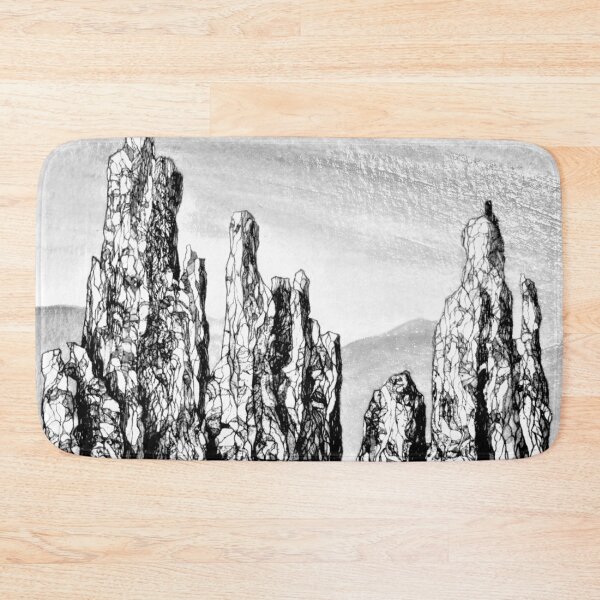 Item preview, desert towers FH BW designed and sold by Gerardo Segismundo.