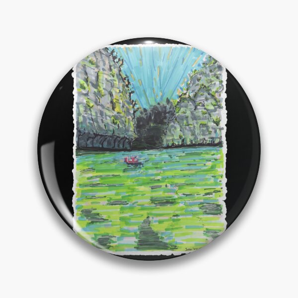 Item preview, Thailand colorful waterscape designed and sold by JoseloRochaArt.