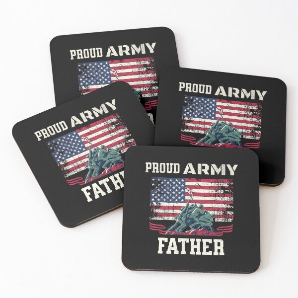 Item preview, Proud Army Father Veteran American Flag designed and sold by AnalajiaDesigns.