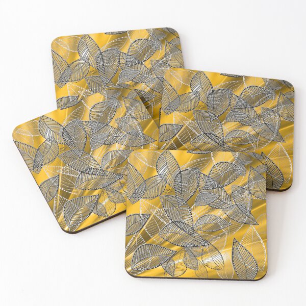 Item preview, Leaf In Time - Gold Warmth Reverse designed and sold by Fluid Artzworx.