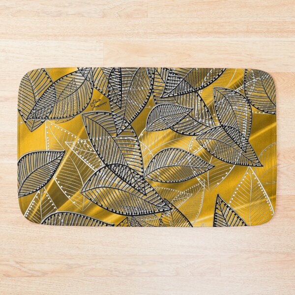 Item preview, Leaf In Time - Gold Warmth Reverse designed and sold by Fluid Artzworx.