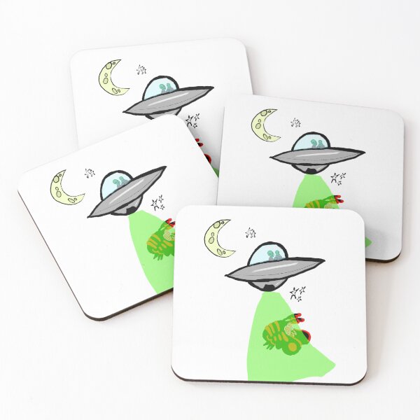 Item preview, Aliens Play with Mothman designed and sold by Titankat88.