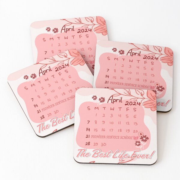 Item preview, April 2024 Calendar Pioneer Service School designed and sold by CAISHEM DESIGNS.