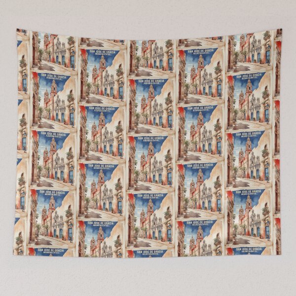 Item preview, San Jose de Gracia Aguascalientes Mexico Vintage Travel Tourism designed and sold by TravelersGems.