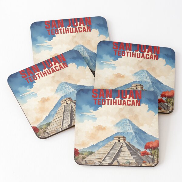 Item preview, San Juan Teotihuacan Estado de Mexico Vintage Travel Tourism designed and sold by TravelersGems.