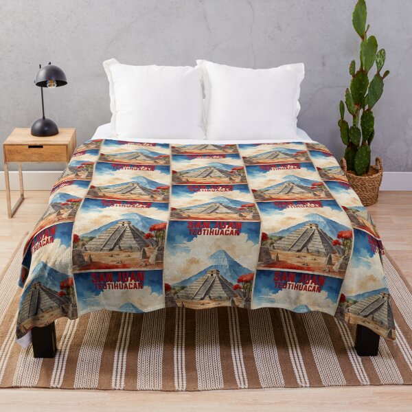 Item preview, San Juan Teotihuacan Estado de Mexico Vintage Travel Tourism designed and sold by TravelersGems.