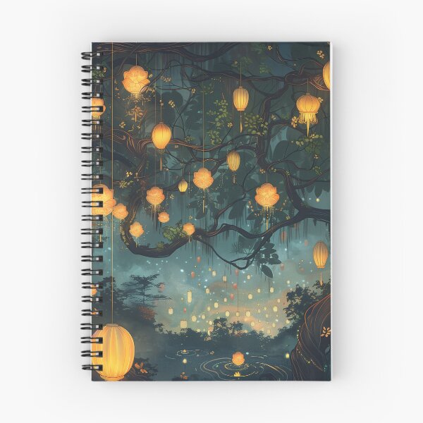 Item preview, Fireflies and Paper Lanterns designed and sold by wyntera.