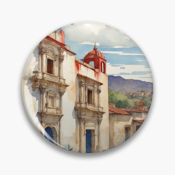 Item preview, San Pablo Villa de Mitla Oaxaca Mexico Vintage Travel Tourism designed and sold by TravelersGems.