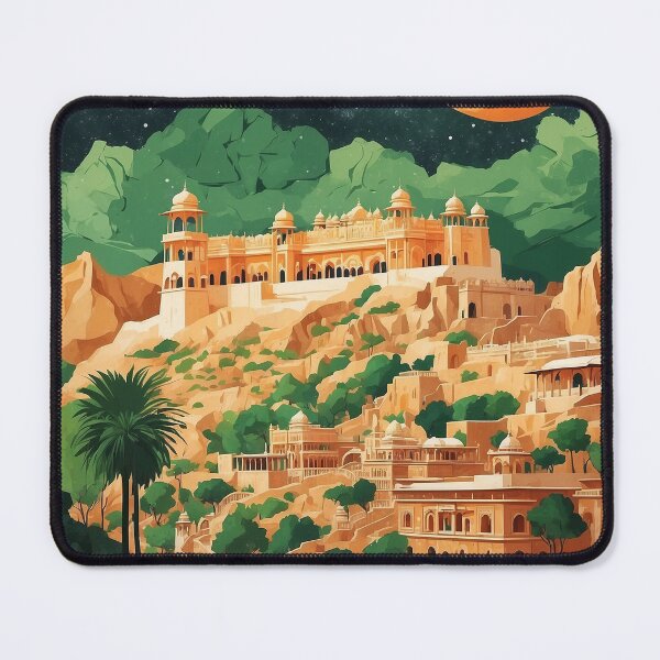 Item preview, Jaipur India Vintage Travel Tourism  designed and sold by TravelersGems.