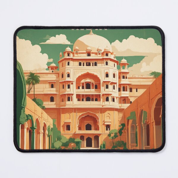 Item preview, Jaipur India Vintage Travel Tourism  designed and sold by TravelersGems.