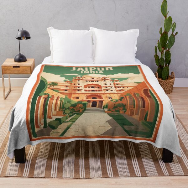 Item preview, Jaipur India Vintage Travel Tourism  designed and sold by TravelersGems.