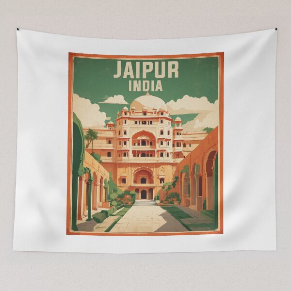 Artikelvorschau, Jaipur Indien Vintage Reisetourismus entworfen und verkauft von TravelersGems.