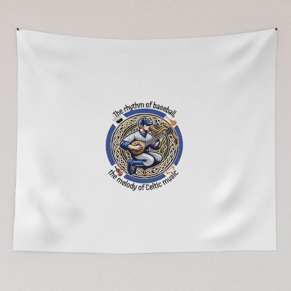 Item preview, The rhythm of baseball, the melody of Celtic music. designed and sold by Umbrella urban.
