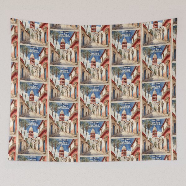 Item preview, San Pedro y San Pablo Teposcolula Oaxaca Vintage Travel Tourism designed and sold by TravelersGems.