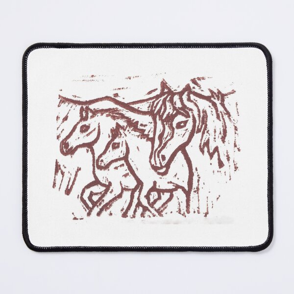 Item preview, Wild mustang herd in the South West designed and sold by CrittersByLola.