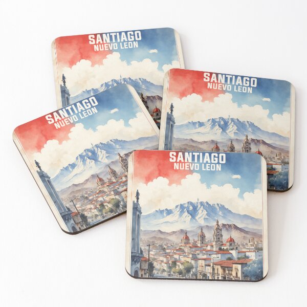 Item preview, Santiago Nuevo Leon Mexico Vintage Travel Tourism designed and sold by TravelersGems.