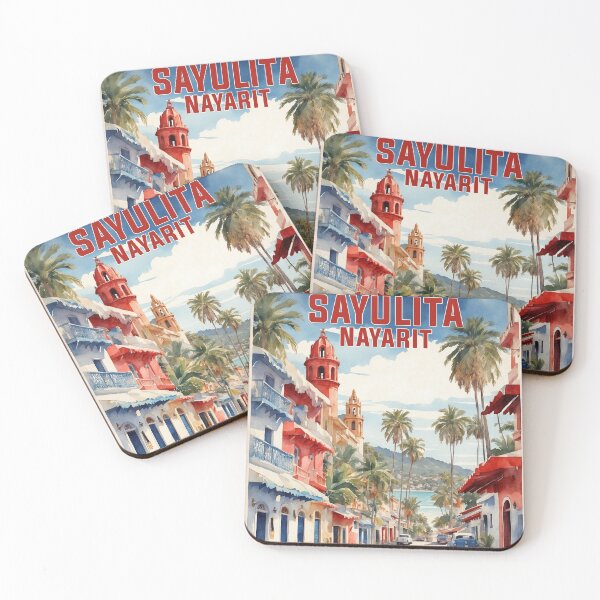 Item preview, Sayulita Nayarit Vintage Travel Tourism designed and sold by TravelersGems.