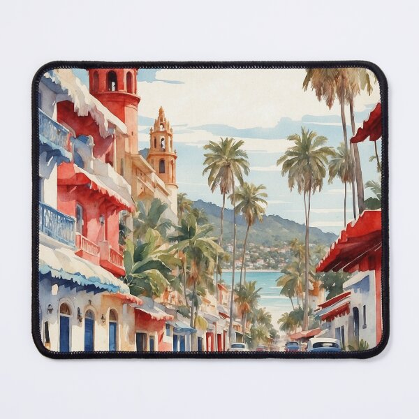 Item preview, Sayulita Nayarit Vintage Travel Tourism designed and sold by TravelersGems.