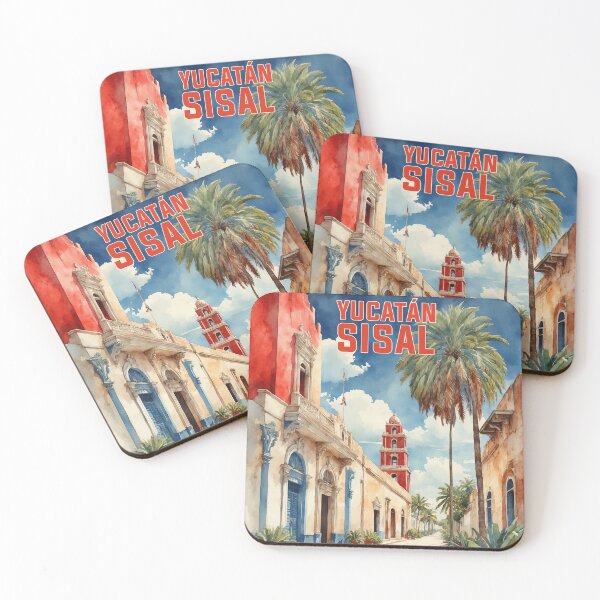 Item preview, Sisal Yucatan Mexico Vintage Travel Tourism designed and sold by TravelersGems.