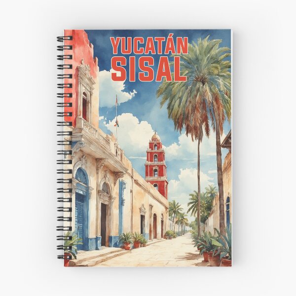 Item preview, Sisal Yucatan Mexico Vintage Travel Tourism designed and sold by TravelersGems.