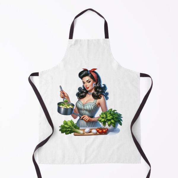 Item preview, Pin Up Girl Cooking designed and sold by PassionforLove.