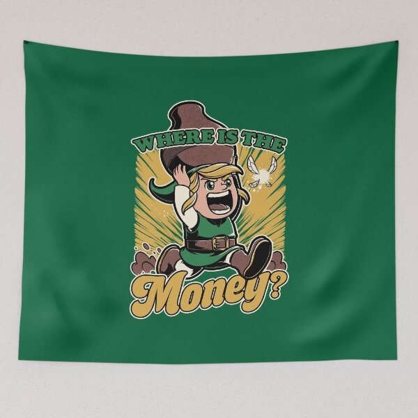 Item preview, Game Elf Money - Funny Video Game Gift designed and sold by Studio Mootant.