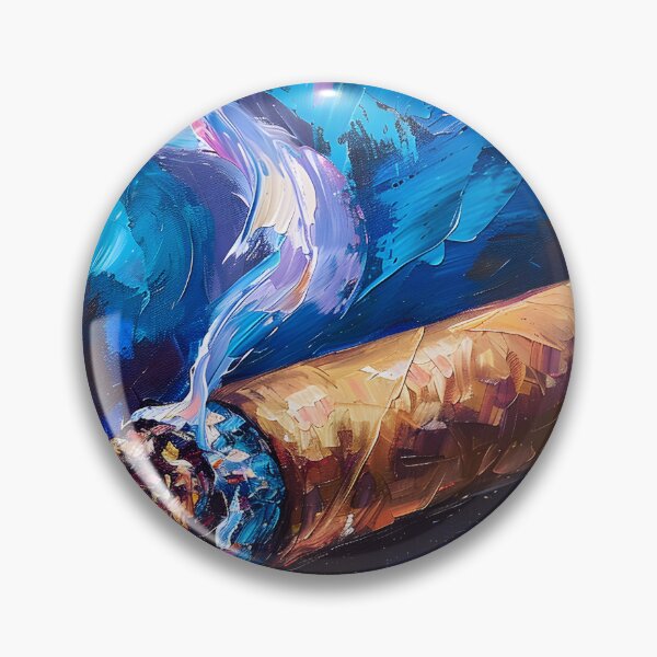 Artikelvorschau, Elegante, impressionistische Zigarrenmalerei im Reverie-Stil – eine luxuriöse Reise und eine fesselnde Aura entworfen und verkauft von OlfactoART Studio.