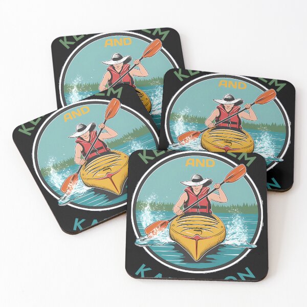 Item preview, Keep Calm And Kayak On designed and sold by AlainBold.