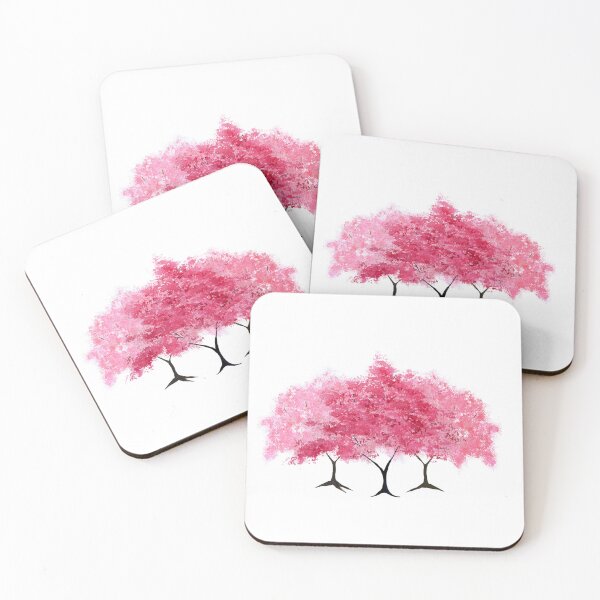 Item preview, Grove of Flowering Cherry Trees designed and sold by KindHeArtArt.