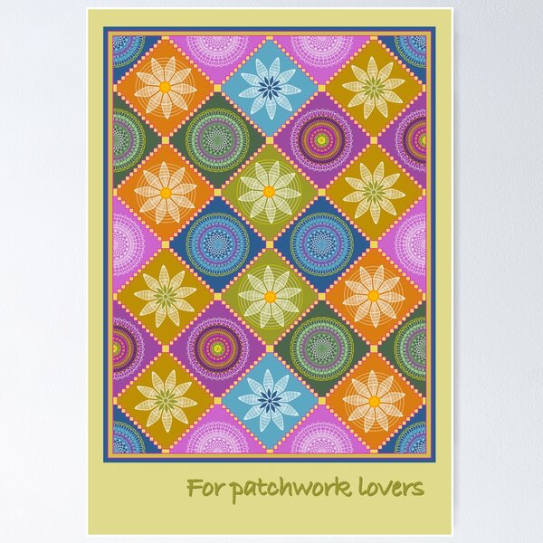 Item preview, Crochet Patchwork Pattern 1 designed and sold by SzaboMarta.