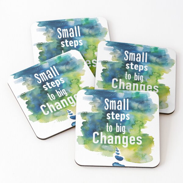 Item preview, Small Steps, Big Changes designed and sold by chi3-jp.