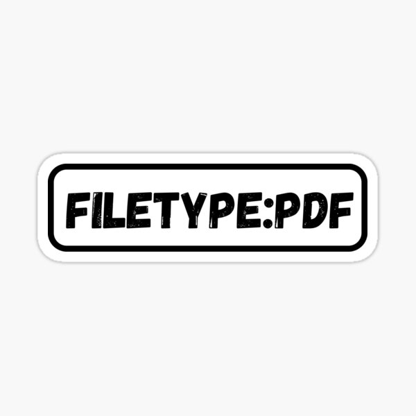 Item preview, Filetype as a search operator designed and sold by sourcecon.
