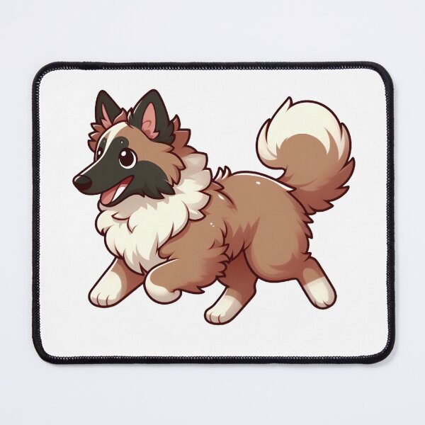 Item preview, Chibi Belgian Sheepdog Running designed and sold by City0fDreams.
